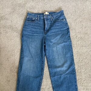 Madewell perfect vintage wide-leg crop jean